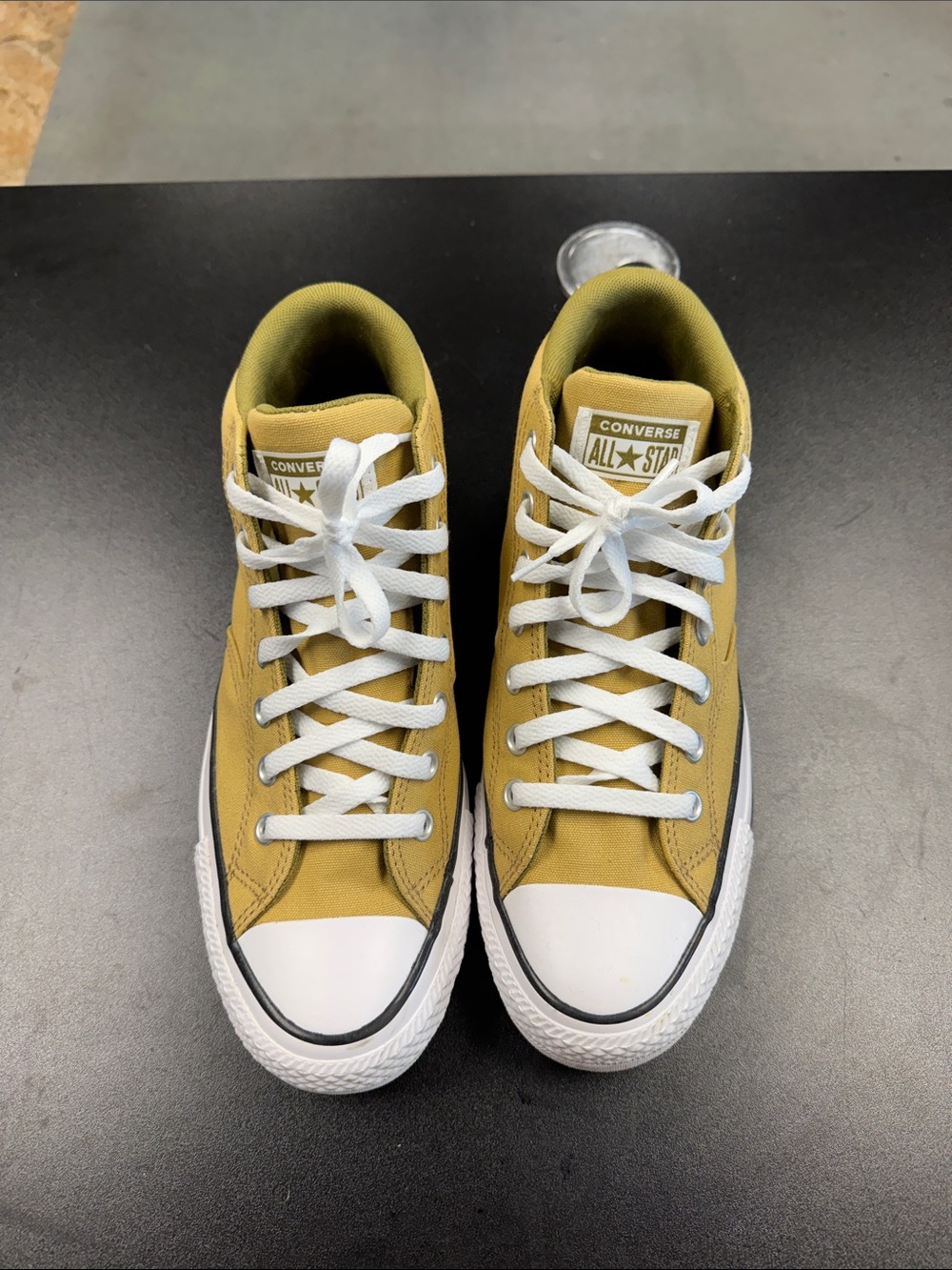 Converse Men’s Low-Top Canvas Sneakers - Mustard